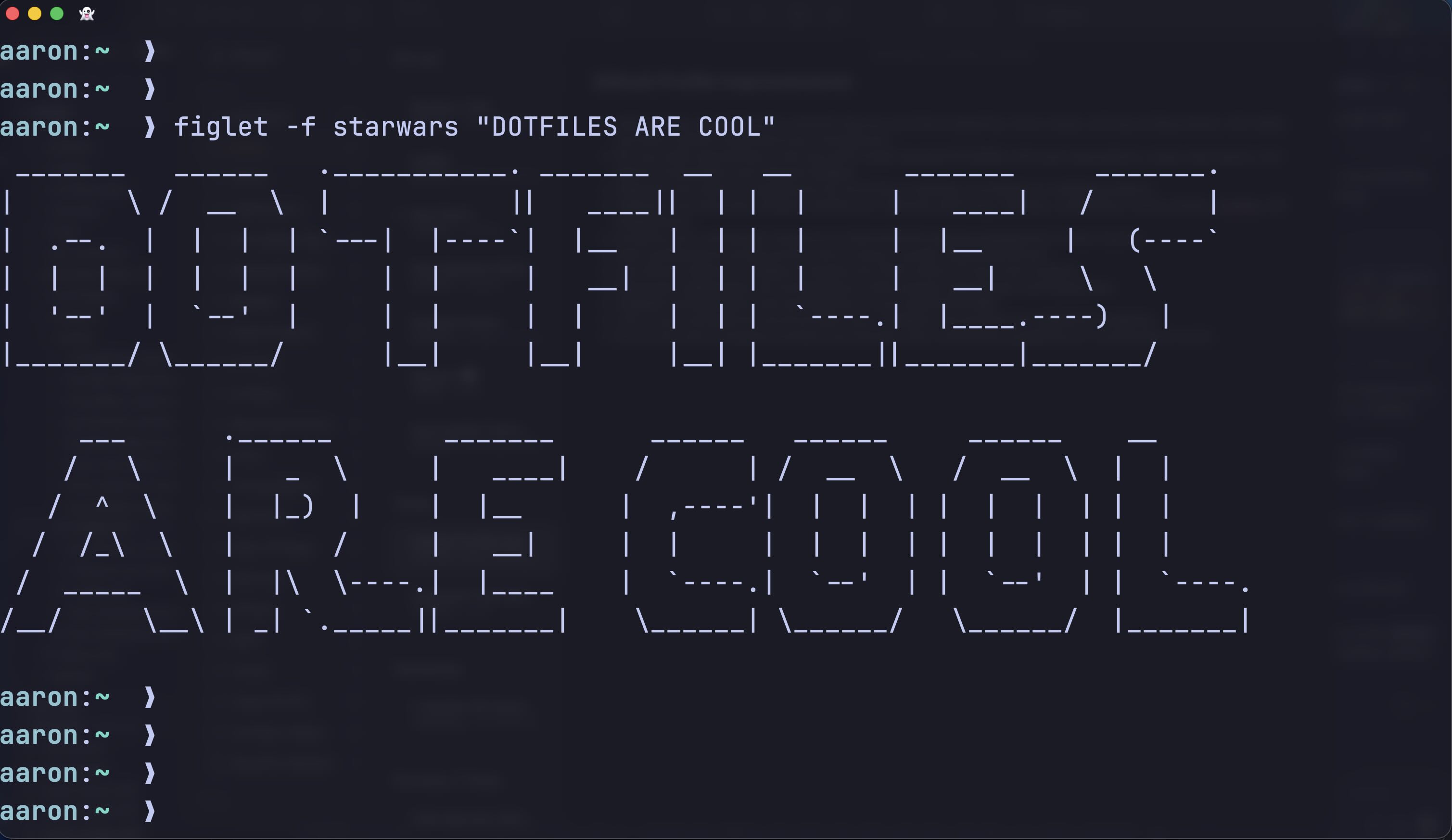 My Shell Setup: Terminal Configuration with Ghostty, zsh, and AI Powered Tools